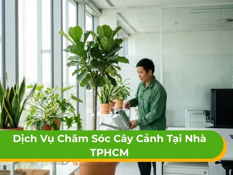 Dịch vụ chăm sóc cây cảnh tại nhà TPHCM chuyên nghiệp trọn gói