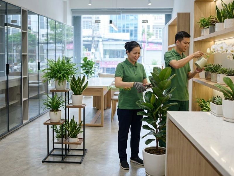 Đơn vị cung cấp dịch vụ chăm s&oacute;c c&acirc;y cảnh tận nơi chuy&ecirc;n nghiệp