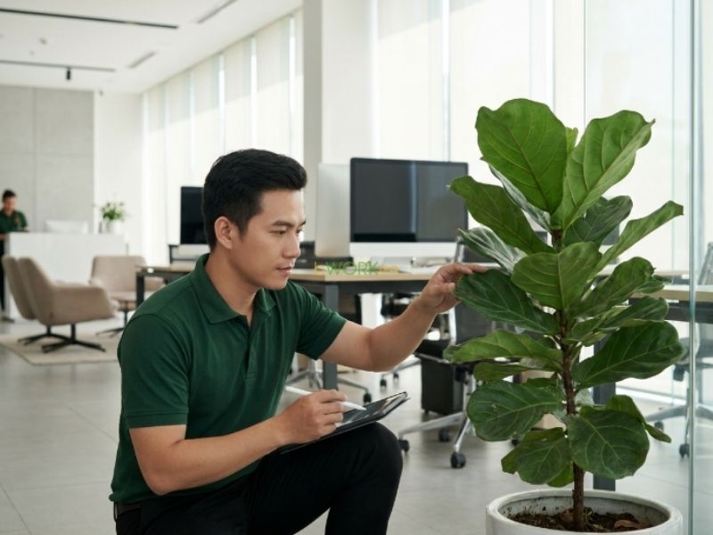 Gi&aacute; dịch vụ chăm s&oacute;c c&acirc;y cảnh d&agrave;nh cho văn ph&ograve;ng tận nơi