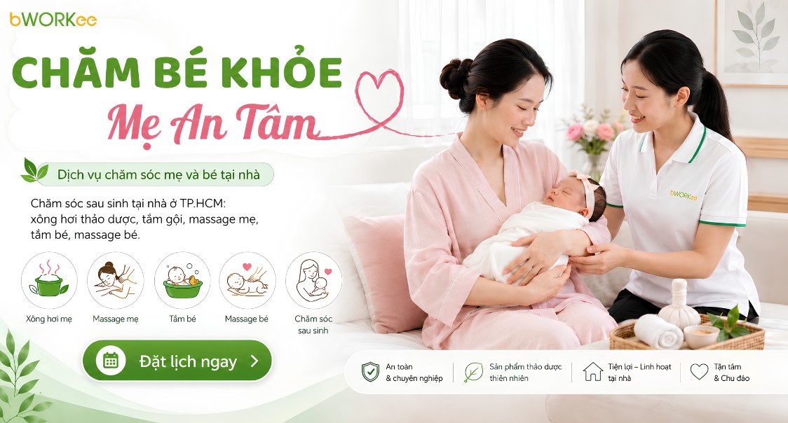Dịch vụ chăm sóc mẹ và bé sau khi sinh
