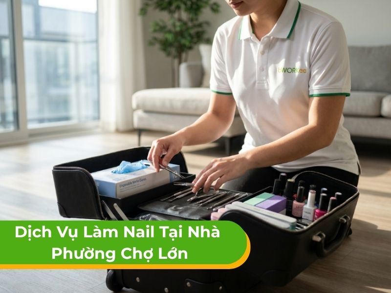 Dịch vụ làm nail tại nhà phường Chợ Lớn