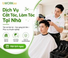 Dịch Vụ Cắt Tóc, Làm Tóc Tại Nhà
