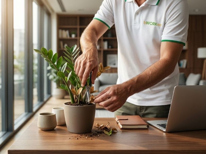 Hướng dẫn đặt dịch vụ chăm s&oacute;c c&acirc;y cảnh cho doanh nghiệp nhanh ch&oacute;ng