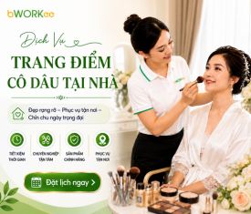 Dịch Vụ Trang Điểm Cô Dâu Tại Nhà