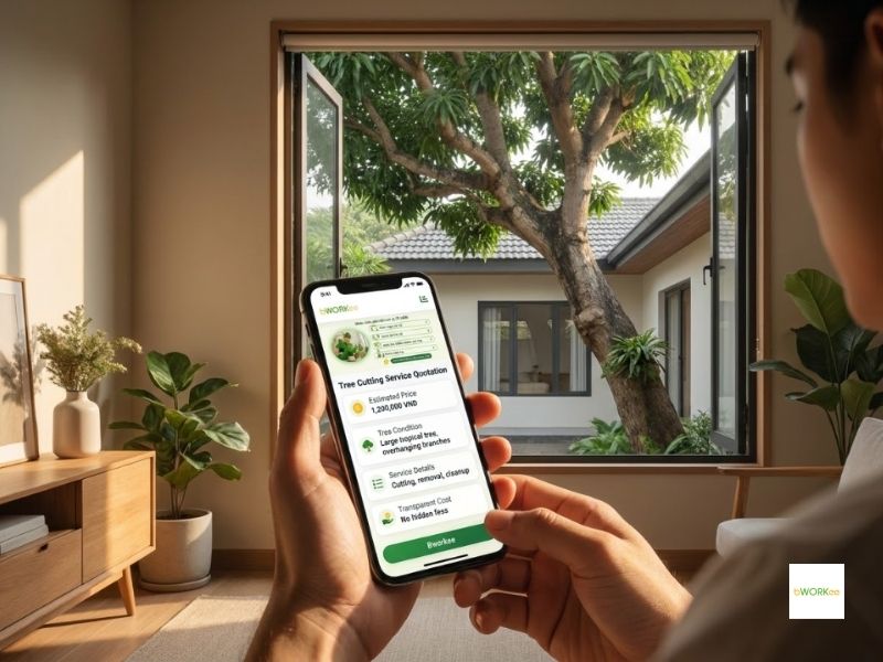 B&aacute;o gi&aacute; dịch vụ chặt c&acirc;y xanh TPHCM mới nhất